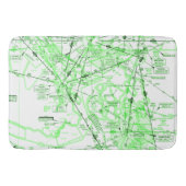 Luchtvaartschema Badmat (Voorkant)