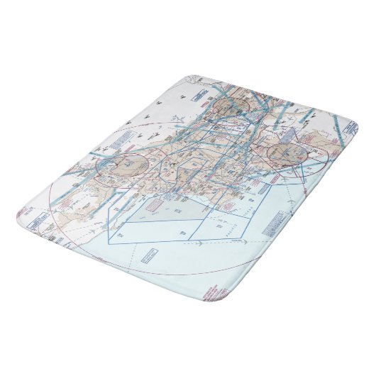 Luchtvaartschema Badmat (Gekanteld)