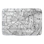 Luchtvaartschema Badmat (Voorkant)