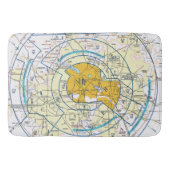 Luchtvaartschema Badmat (Voorkant)