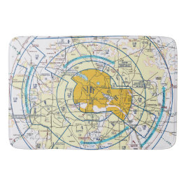 Luchtvaartschema Badmat