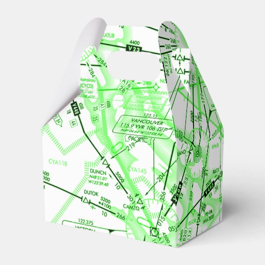 Luchtvaartschema Bedankdoosjes (Achterkant)