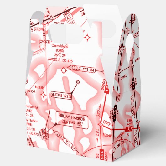 Luchtvaartschema Bedankdoosjes (Geopend)