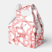 Luchtvaartschema Bedankdoosjes (Voorkant Zijde)