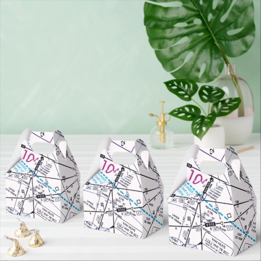 Luchtvaartschema Bedankdoosjes (Meervoudige)