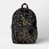 Luchtvaartschema Bedrukte Rugzak (Voorkant)