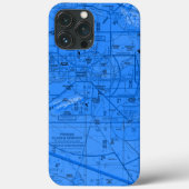Luchtvaartschema Case-Mate iPhone Case (Achterkant)