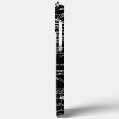 Luchtvaartschema Case-Mate iPhone Case (Achterkant / Links)