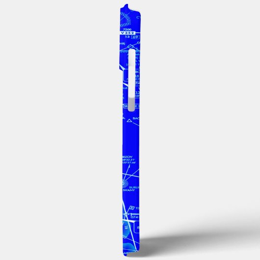 Luchtvaartschema Case-Mate iPhone Case (Achterkant / Links)