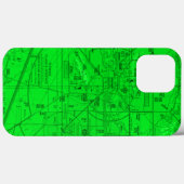 Luchtvaartschema Case-Mate iPhone Case (Achterkant (horizontaal))