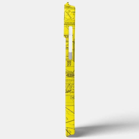 Luchtvaartschema Case-Mate iPhone Case (Achterkant / Links)