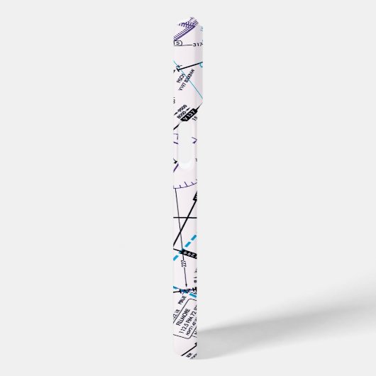 Luchtvaartschema Case-Mate iPhone Case (Achterkant / Rechts)