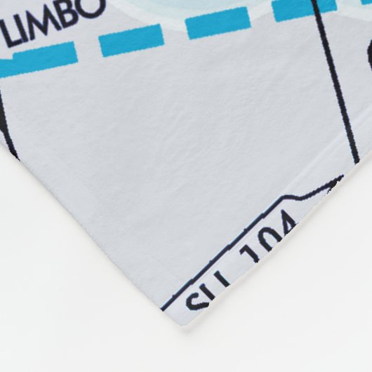 Luchtvaartschema Fleece Deken (Hoek)