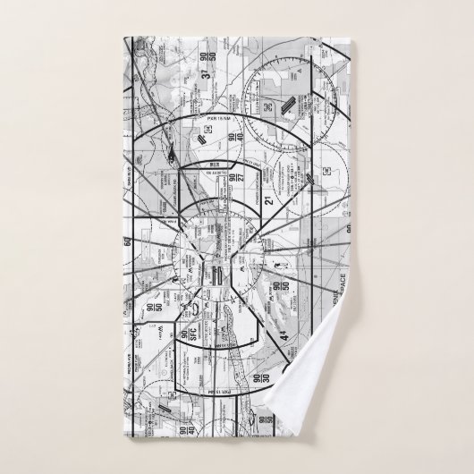 Luchtvaartschema Handdoek (Handdoek)