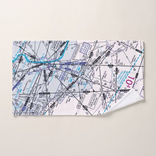 Luchtvaartschema Handdoek (Handdoek)