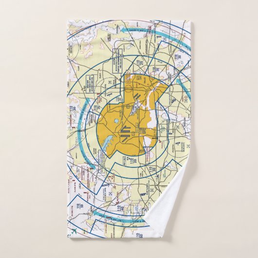 Luchtvaartschema Handdoek (Handdoek)