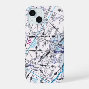 Luchtvaartschema iPhone 15 Case