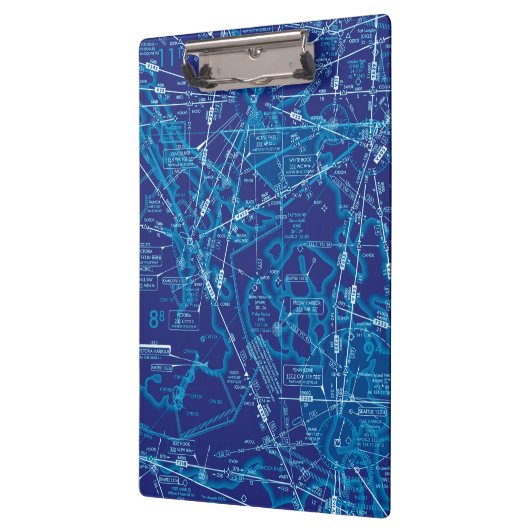 Luchtvaartschema Klembord (Links)