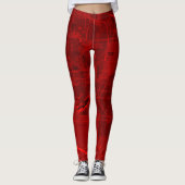 Luchtvaartschema Leggings (Voorkant)