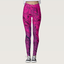 Luchtvaartschema Leggings