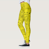 Luchtvaartschema Leggings (Links)