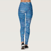 Luchtvaartschema Leggings (Achterkant)