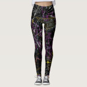 Luchtvaartschema Leggings (Voorkant)