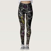 Luchtvaartschema Leggings (Voorkant)