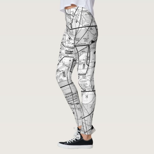 Luchtvaartschema Leggings (Links)