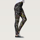 Luchtvaartschema Leggings (Rechts)