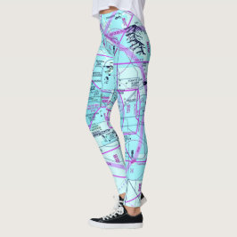 Luchtvaartschema Leggings