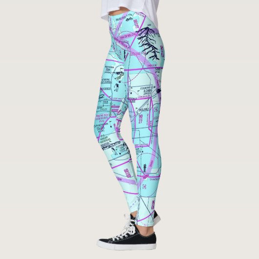 Luchtvaartschema Leggings (Links)