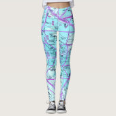 Luchtvaartschema Leggings (Voorkant)