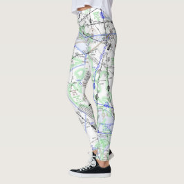 Luchtvaartschema Leggings