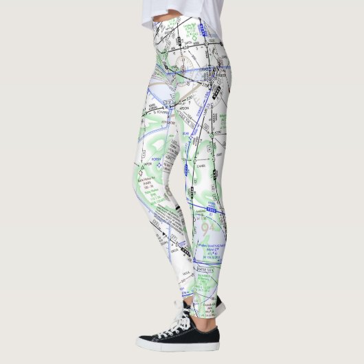 Luchtvaartschema Leggings (Links)