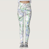 Luchtvaartschema Leggings (Voorkant)