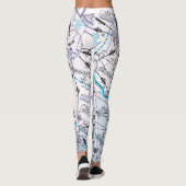 Luchtvaartschema Leggings (Achterkant)