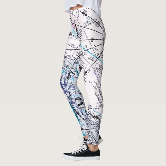 Luchtvaartschema Leggings (Links)