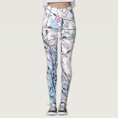 Luchtvaartschema Leggings (Voorkant)