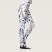 Luchtvaartschema Leggings (Rechts)