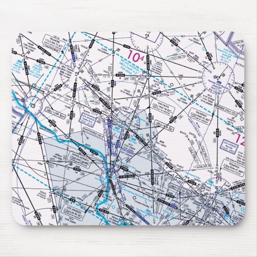 Luchtvaartschema Muismat (Voorkant)