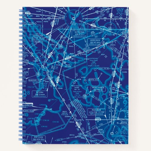 Luchtvaartschema Notitieboek (Voorkant)