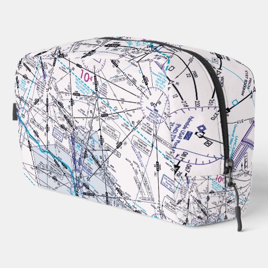 Luchtvaartschema Toilettasje (Rechterhoek)