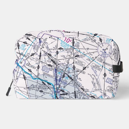 Luchtvaartschema Toilettasje (Achterkant)