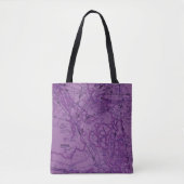 Luchtvaartschema Tote Bag (Voorkant)