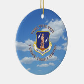 Luchtvaartschip Nationale Garde Keramisch Ornament (Rechts)