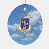 Luchtvaartschip Nationale Garde Keramisch Ornament (Links)