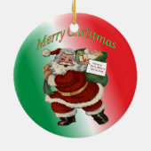 Luchtvaartschip Nationale Garde Keramisch Ornament (Achterkant)