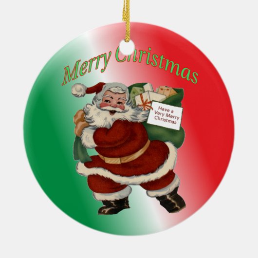 Luchtvaartschip Nationale Garde Keramisch Ornament (Achterkant)