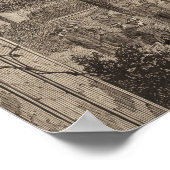 Luchtvaartschip te Auteuil Poster (Hoek)